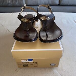 Michael Kors Monogram Sandals